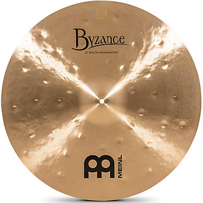 MEINL Byzance Traditional Extra Thin Hammered Crash Cymbal -