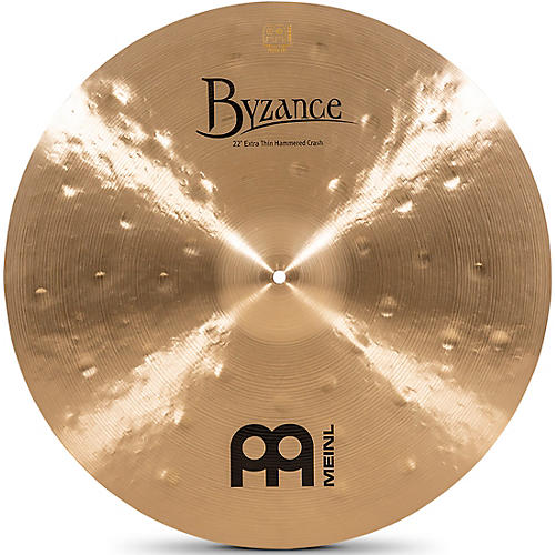 MEINL Byzance Traditional Extra Thin Hammered Crash Cymbal 22 in.