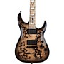 Schecter Guitar Research C-1 Electro-Resin Electric Guitar - Natural with Black Burst