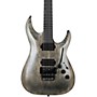 Schecter Guitar Research C-1 FR Apocalypse with Floyd Rose Electric Guitar Charcoal Gray