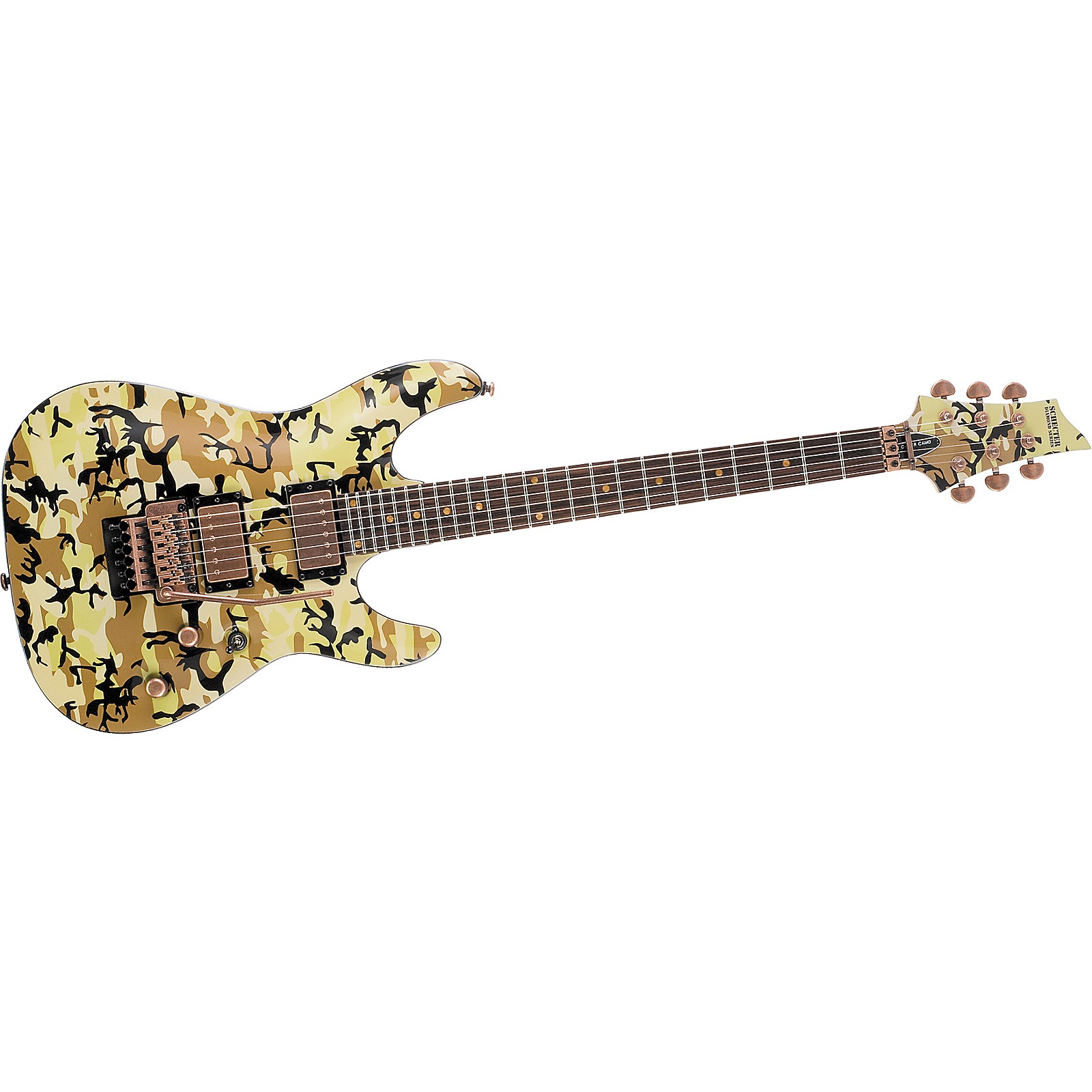 Schecter Guitar Research C1 FR Limited Desert Camo Electric Guitar Musician's Friend