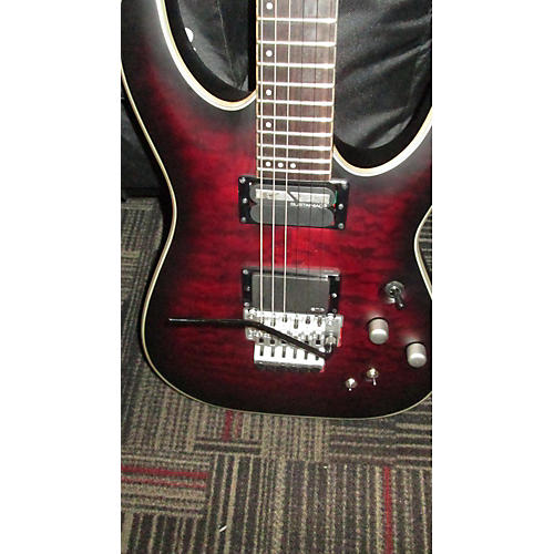 Schecter Guitar Research C-1 FR PLATINUM Solid Body Electric Guitar Crimson Red Burst