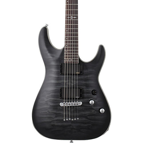 Schecter Guitar Research C-1 Platinum Electric Guitar Condition 2 - Blemished Translucent Black 197881341725