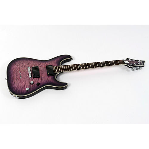 Schecter Guitar Research C-1 Platinum Electric Guitar Condition 3 - Scratch and Dent Satin Purple Burst 197881117641