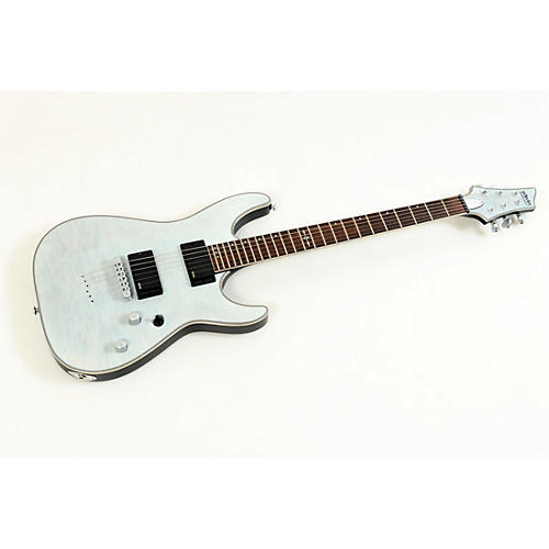 Schecter Guitar Research C-1 Platinum Electric Guitar Condition 3 - Scratch and Dent Transparent White Satin 197881153175