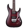 Schecter Guitar Research C-1 Platinum FR S Electric Guitar Satin Crimson Red Burst