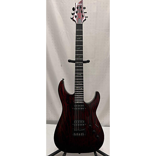 Schecter Guitar Research C-1 Silver Mountain Solid Body Electric Guitar BLOOD MOON