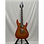 Used Schecter Guitar Research C-1+ Solid Body Electric Guitar Orange