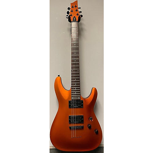 Schecter Guitar Research C-1 Special Solid Body Electric Guitar Metallic Orange