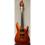 Used Schecter Guitar Research C-1 Special Solid Body Electric Guitar Metallic Orange