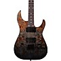 Schecter Guitar Research C-1 Standard Electric Guitar Black Fade Burst Burl