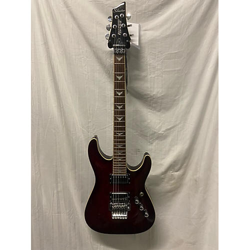 Schecter Guitar Research C-1+fR Solid Body Electric Guitar Crimson Red Burst
