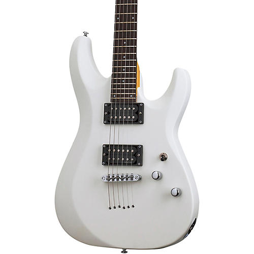 Schecter Guitar Research C-6 Deluxe Electric Guitar Satin White