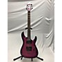 Used Schecter Guitar Research C-6 Elite Solid Body Electric Guitar Pink