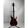 Used Schecter Guitar Research C-7 Apocalypse Solid Body Electric Guitar Red Reign