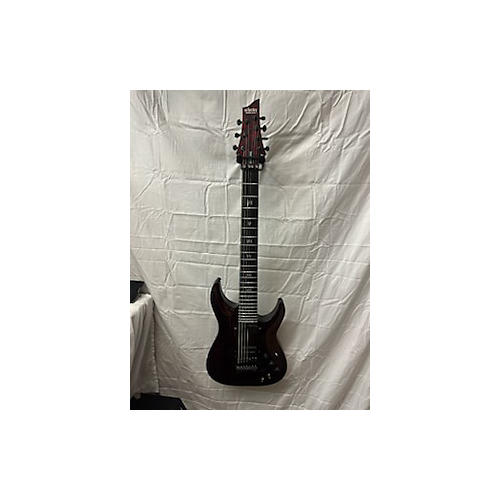 Schecter Guitar Research C-7 FR-S Apocalypse 7-String Solid Body Electric Guitar RED REIGN
