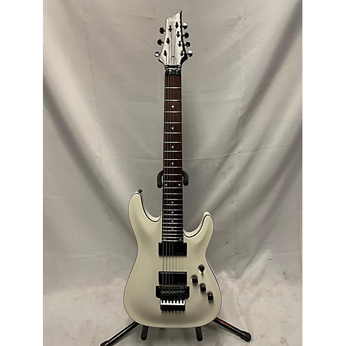 Schecter Guitar Research C-7 FR Solid Body Electric Guitar White