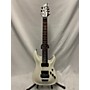 Used Schecter Guitar Research C-7 FR Solid Body Electric Guitar White