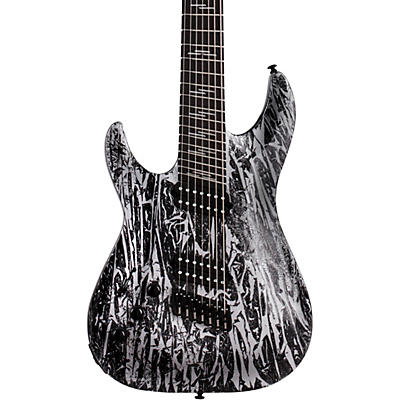 Schecter Guitar Research C-7 Silver Mountain Multi-Scale Left-Handed 7-String Electric Guitar