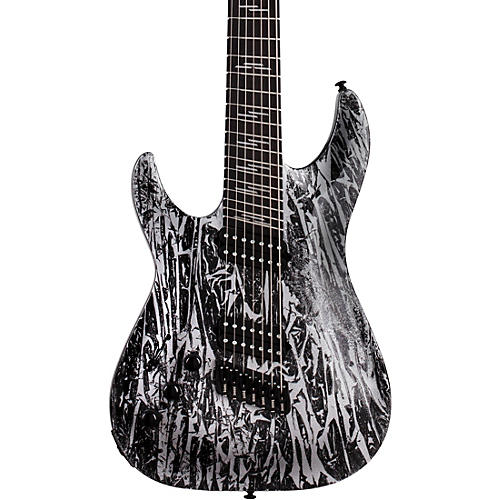 Schecter Guitar Research C-7 Silver Mountain Multi-Scale Left-Handed 7-String Electric Guitar