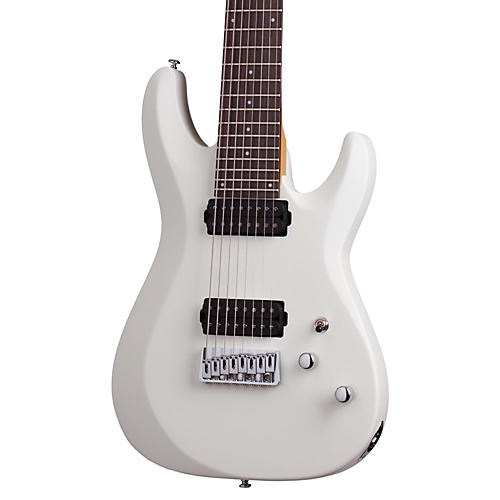 Schecter Guitar Research C-8 Deluxe 8-String Electric Guitar Satin White