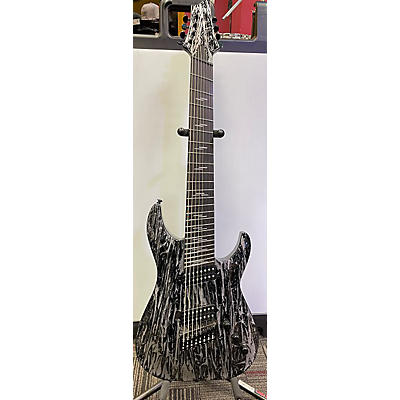 Schecter Guitar Research C-8 SILVER MOUNTAIN MULTISCALE Solid Body Electric Guitar