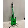 Used Dean C Zone Electric Bass Guitar Neon Green