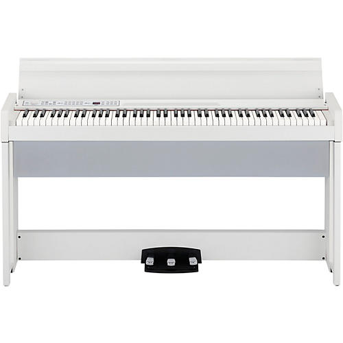 KORG C1 Air Digital Piano With RH3 Action, Bluetooth Audio Receiver White 88 Key
