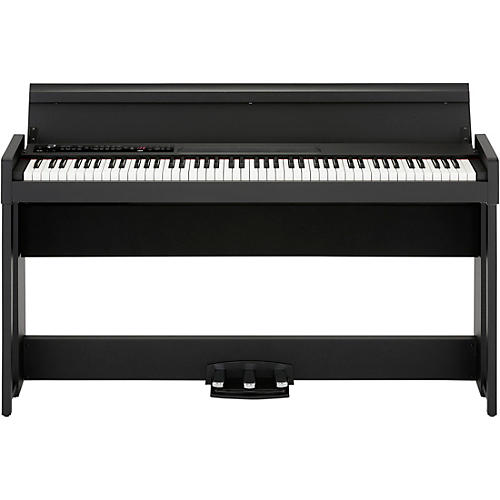 KORG C1 Air Digital Piano With RH3 Action, Bluetooth Audio Receiver Condition 2 - Blemished Black, 88 key 197881180850