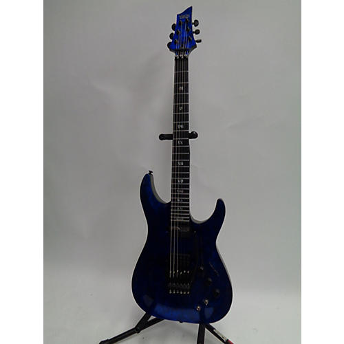 Schecter Guitar Research C1 Apocalypse FRS Solid Body Electric Guitar Blue Reign