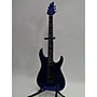 Used Schecter Guitar Research C1 Apocalypse FRS Solid Body Electric Guitar Blue Reign