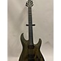 Used Schecter Guitar Research C1 Apocalypse Solid Body Electric Guitar Zombie Green