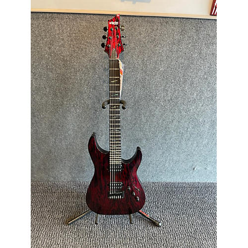 Schecter Guitar Research C1 Apocalypse Solid Body Electric Guitar Red Reign