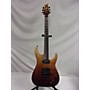 Used Schecter Guitar Research C1 FR S SLS SLITE Solid Body Electric Guitar Antique Fade Burst