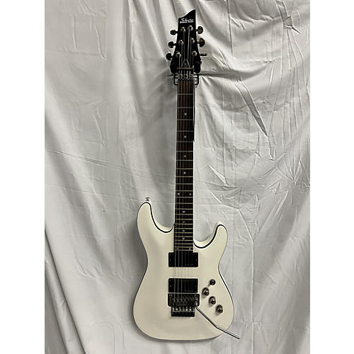 Schecter Guitar Research C1 FR Solid Body Electric Guitar White