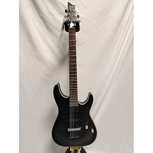 Schecter Guitar Research C1 Platinum Solid Body Electric Guitar Black