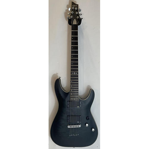 Schecter Guitar Research C1 Platinum Solid Body Electric Guitar Satin Black