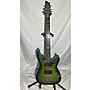 Used Schecter Guitar Research C1 Platinum Solid Body Electric Guitar Emerald Burst