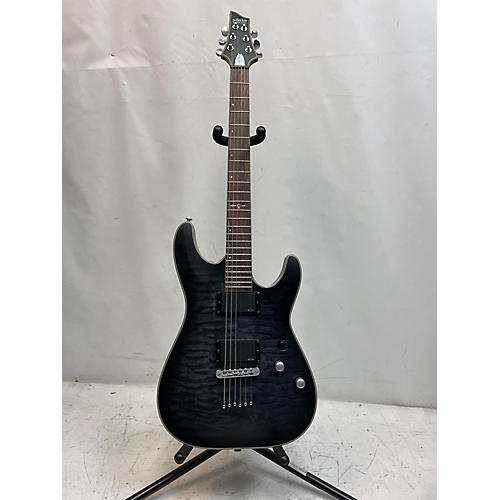 Schecter Guitar Research C1 Platinum Solid Body Electric Guitar Charcoal