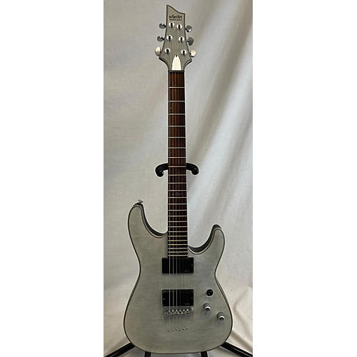 Schecter Guitar Research C1 Platinum Solid Body Electric Guitar Trans White