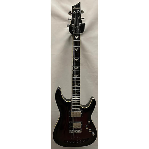 Schecter Guitar Research C1 Plus Solid Body Electric Guitar Black Cherry