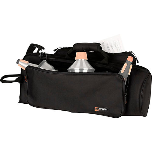 Protec C238X Trumpet Explorer Gig Bag with Sheet Music Pocket Black
