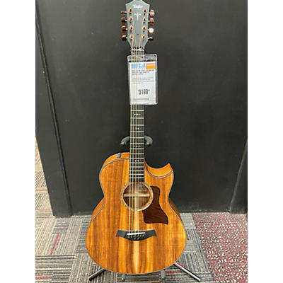 Taylor C26ce Custom Koa Baritone 8 Acoustic Electric Guitar
