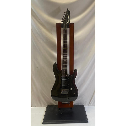 Dean C350F Solid Body Electric Guitar Trans Black
