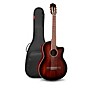 Cordoba C4-CE Nylon-String Classical Acoustic-Electric Guitar With Bag Antique Charcoal Burst