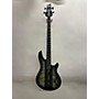 Used Schecter Guitar Research C4 GT Electric Bass Guitar charcoal burst