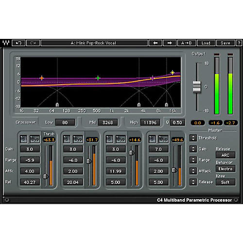 C4 Multiband Compressor Native/TDM/SG Software Download