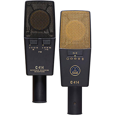 AKG C414 XLII/ST Microphone Matched Pair