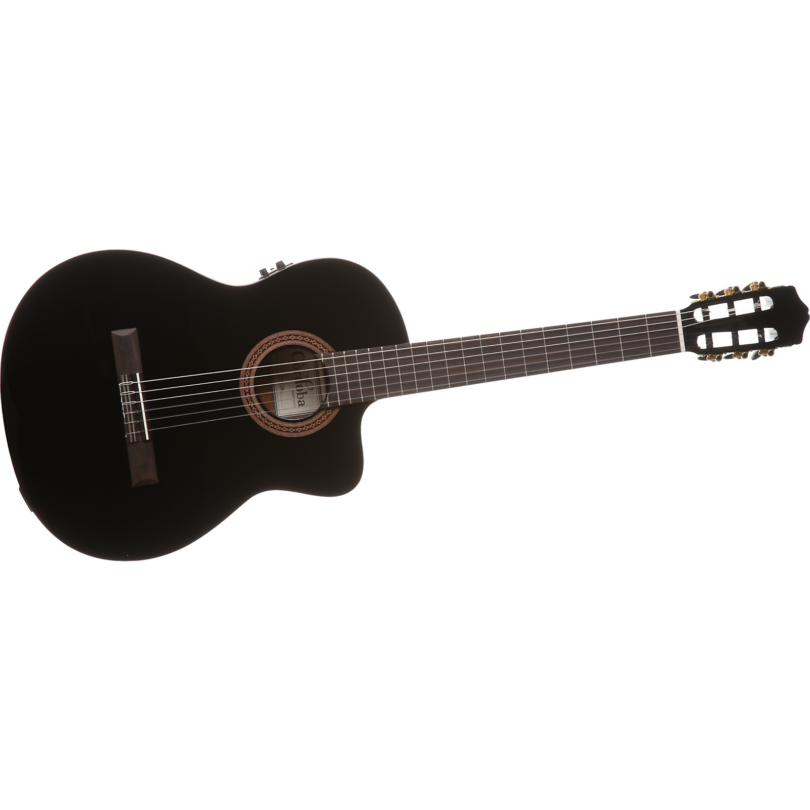 Cordoba C5CEBK NylonString AcousticElectric Guitar Musician's Friend
