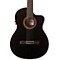 C5-CET Classical Thinline Acoustic-Electric Guitar Level 1 Black
